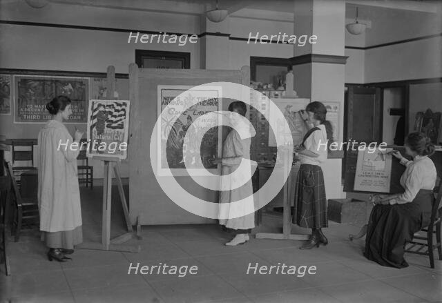 Y.W.C.A. war work, between c1915 and c1920. Creator: Bain News Service.