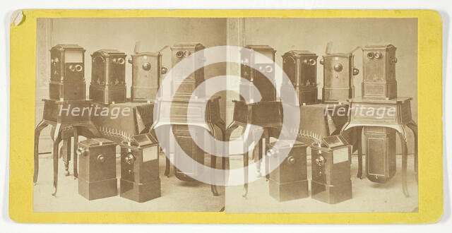 Beekers' Revolving Stereoscopes, 1875/99. Creator: Unknown.