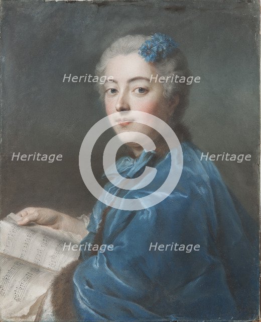 Marie-Sophie de Courcillon, Duchesse de Picquigny, Princesse de Rohan (1713-1756), c. 1740.