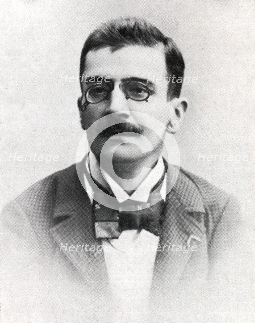 Ferdinand Brunetiere, French writer and critic, late 19th century. Artist: Unknown