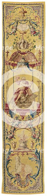 The Month of July/The Sign of Leo, from The Grotesque Months, Paris, c. 1726. Creator: Gobelins Manufactory.