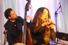 Georgia Cecile Quartet, Watermill Jazz Club, Dorking, Surrey, 7 October 2025. Creator: Brian O'Connor.