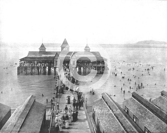 Garfield Beach, Great Salt Lake, Utah, USA, c1900.  Creator: Unknown.