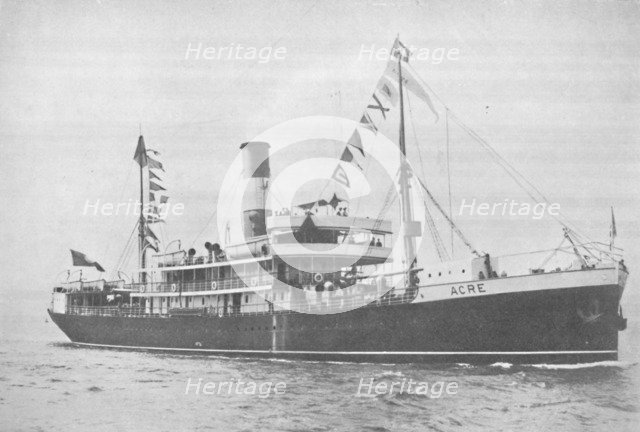 'The Brazilian Lloyd s.s. Acre., 1914 Artist: Unknown.