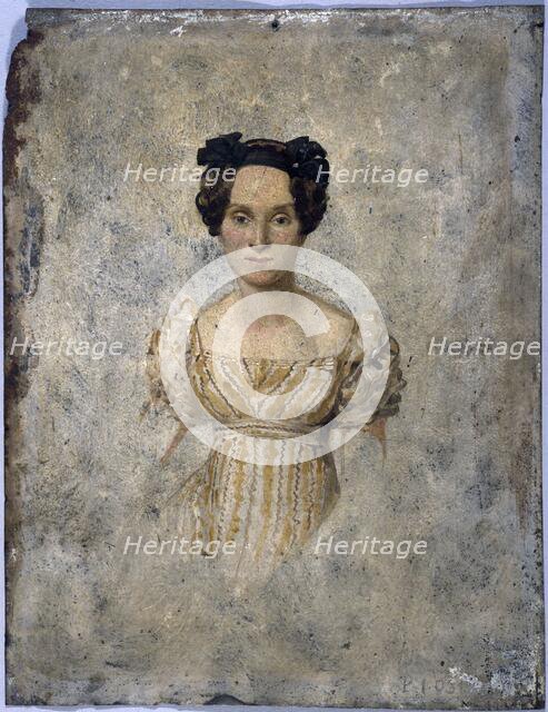 Presumed portrait of Marie Taglioni (1804-1884), dancer, 1828. Creator: Unknown.