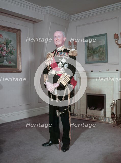 Viscount Cunningham of Hyndhope, Admiral of the Fleet, c1953.  Creator: Arthur Charles Kirby Ware.