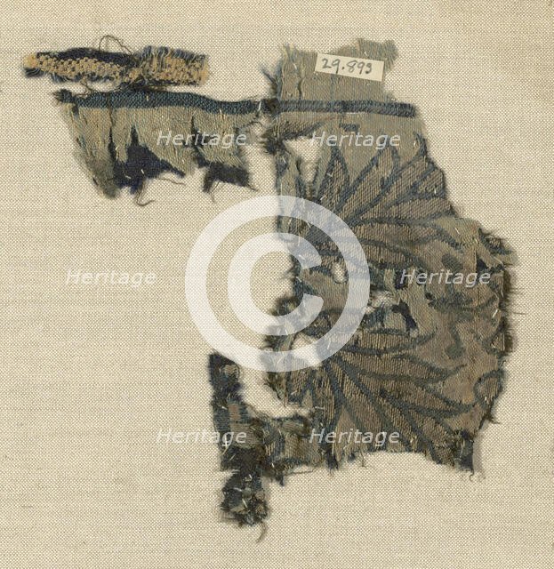 Fragment, Egypt, Mamluk period (1250-1517), 14th century. Creator: Unknown.