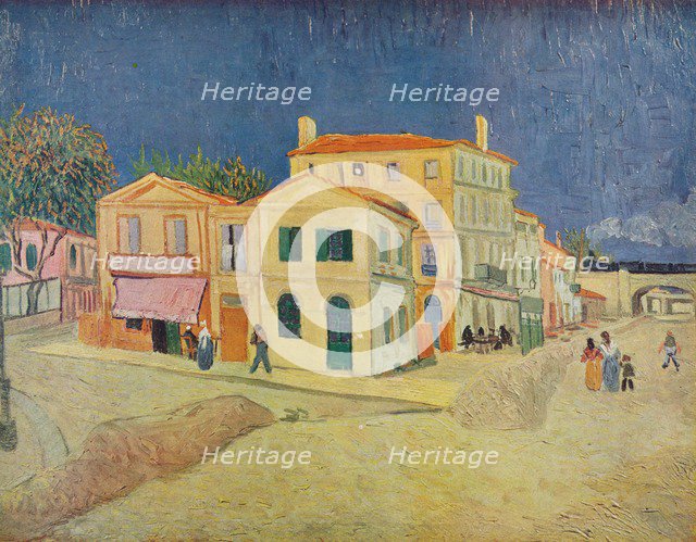 'La Maison De Vincent A Arles', 1888. Artists: Vincent van Gogh, Lindsay Drummond Ltd.