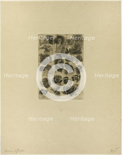 Hodgepodge, late 19th century. Creator: Félicien Rops.