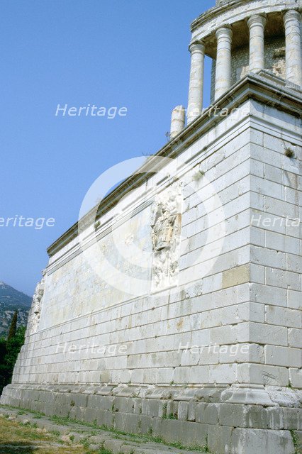 Trophy of Augustus, La Turbie, France. Artist: A Lorenzini