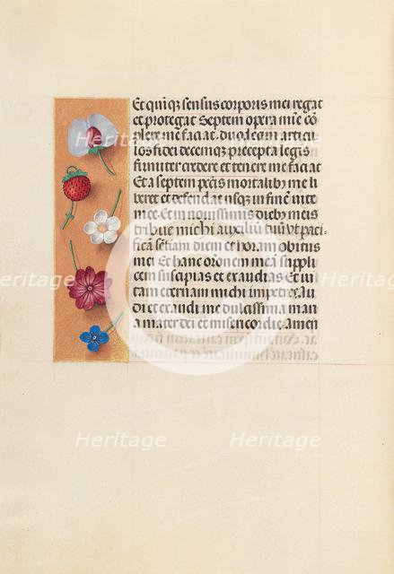 Hours of Queen Isabella the Catholic, Queen of Spain: Fol. 260v, Pieta, c. 1500. Creator: Master of the First Prayerbook of Maximillian (Flemish, c. 1444-1519); Associates, and.