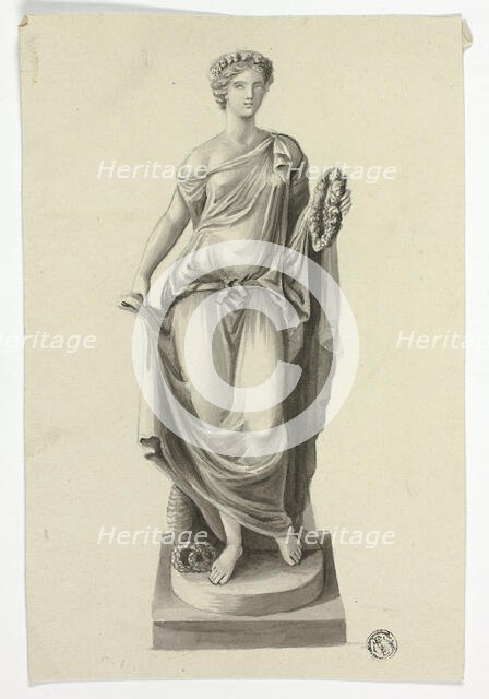 Allegoric Figure after the Flora Farnese, n.d. Creator: Unknown.