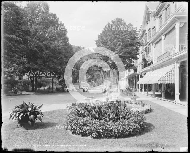 Grounds of the Kittatinny House, Delaware Water Gap, Pa., c1905. Creator: Unknown.