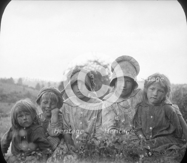 Children, Appalachia, USA, c1917. Artist: Cecil Sharp