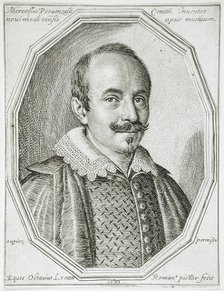 Portrait of Marcellus Provencalus, 1623. Creator: Ottavio Mario Leoni.