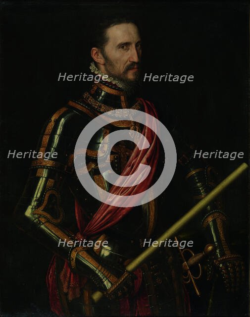 Portrait of Fernando Álvarez de Toledo, Duke of Alba (1507-1582). Creator: Mor, Antonis (Anthonis), van Dashorst (c. 1517-1577).