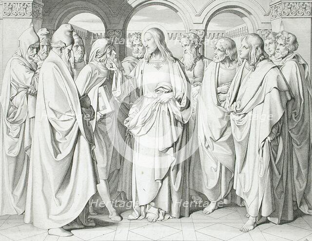 Christ in the Temple, between c1810 and c1820. Creator: August Karl Seinsheim.