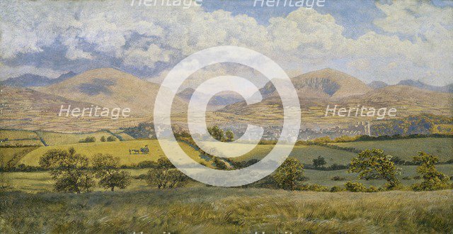 'Caernarvon', 1875. Artist: John Brett