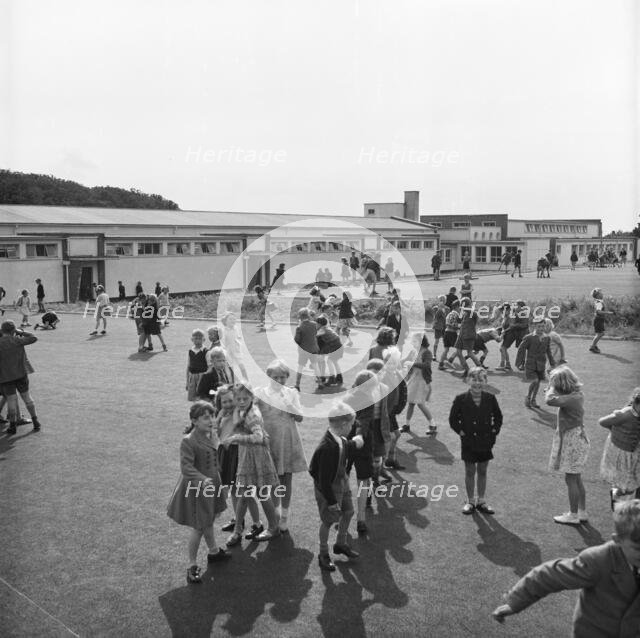 Maryport Primary School, Maryport, Allerdale, Cumbria, 03/09/1952. Creator: John Laing plc.
