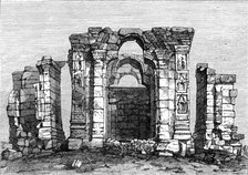 Indian Architecture: Temple of Marttand, or the Sun, Kashmir, (Hindu, A.D. 490-555), 1870. Creator: Unknown.