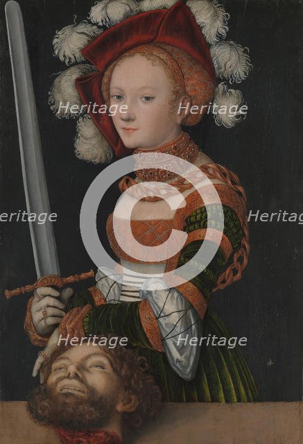 Judith with the Head of Holofernes, ca. 1530. Creator: Lucas Cranach the Elder.