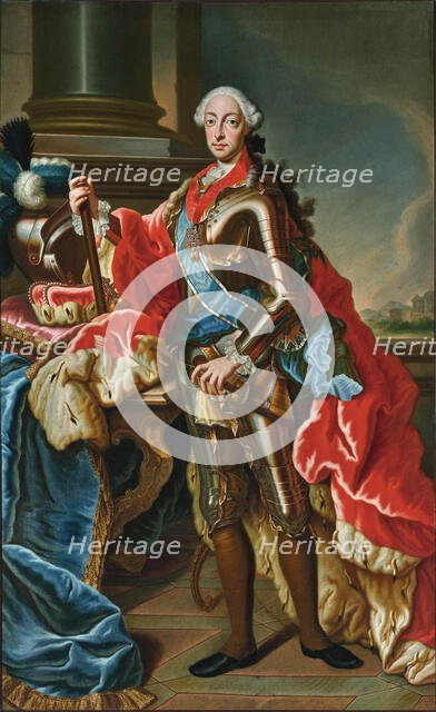 Portrait of Maximilian III Joseph (1727-1777), Elector of Bavaria, . Creator: Winter; Franz Joseph (1690-after 1768).