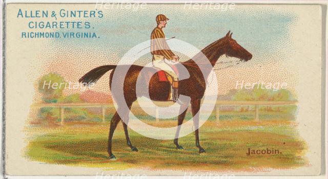 Jacobin, from The World's Racers series (N32) for Allen & Ginter Cigarettes, 1888. Creator: Allen & Ginter.