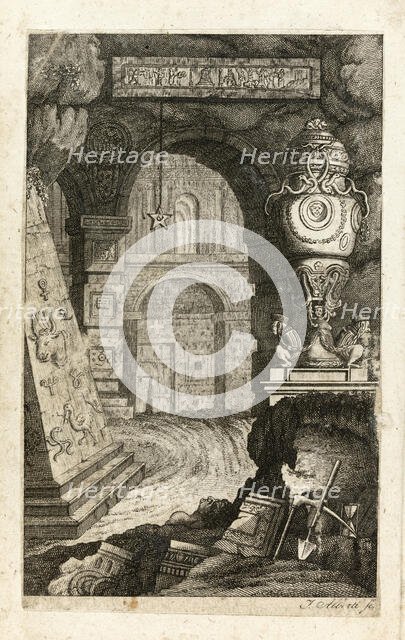 First edition of the libretto of Die Zauberflöte by W.A. Mozart, 1791. Creator: Anonymous.