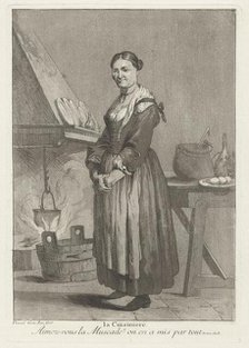 La Cuisiniere (The Cook), 1775. Creator: Giovanni David.