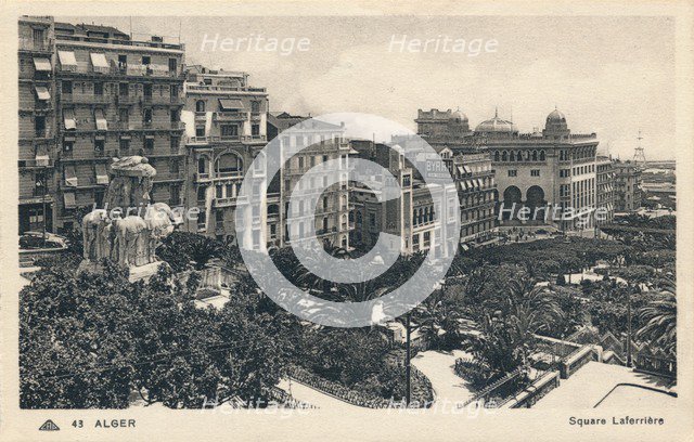 'Alger - Square Laferriere', c1930. Artist: Unknown.
