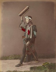 Fire Man, 1870s-1890s. Creator: Kusakabe Kimbei.