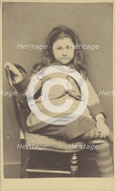 Beatrice Hatch, c1874. Creator: Carroll, Lewis, (Charles Lutwidge Dodgson) (1832-1898).