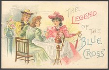 Blue Cross Tea, 1890s. Artist: Unknown