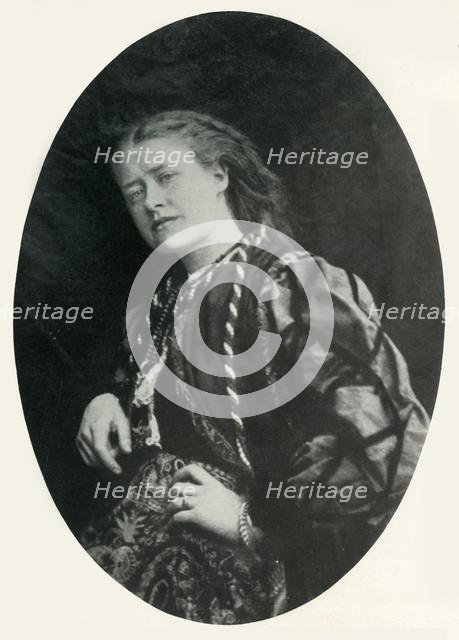Ellen Terry, c1863, (1948). Creator: Lewis Carroll.