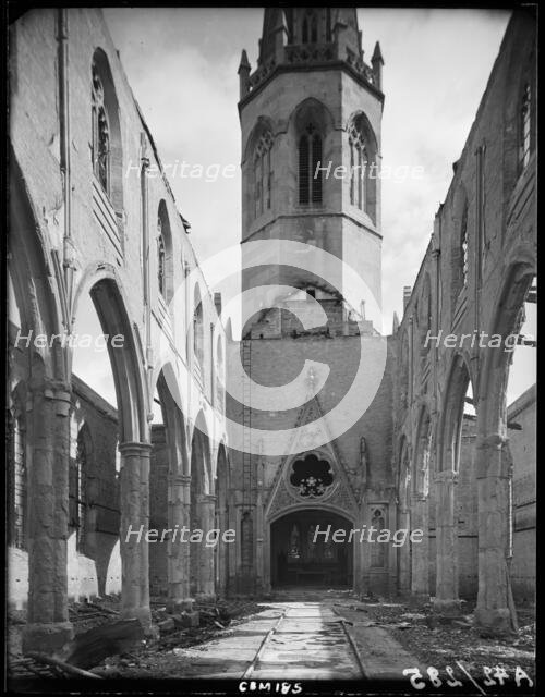 Christ Church, New Union Street, Coventry, 1941. Creator: George Bernard Mason.
