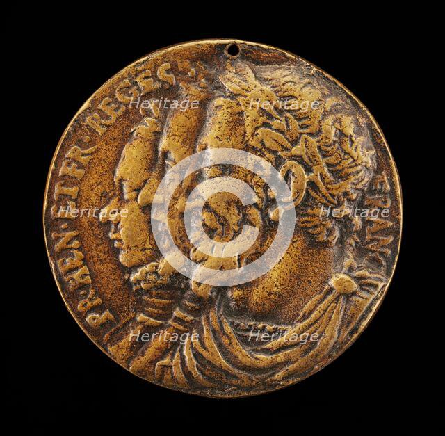 François I, Henri II, and François II, Kings of France 1515-1547, 1547-1599, and 1599-1560, 1559/156 Creator: Unknown.