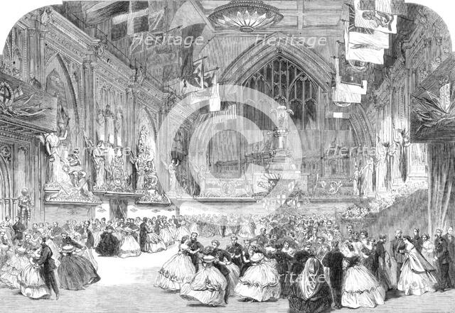 The London Rifle Brigade Ball at Guildhall, 1861. Creator: Unknown.