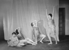 Elizabeth Duncan dancers and children, 1932 Creator: Arnold Genthe.