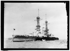 South Carolina class battleship, either South Carolina or Michigan..., between 1913 and 1917. Creator: Harris & Ewing.
