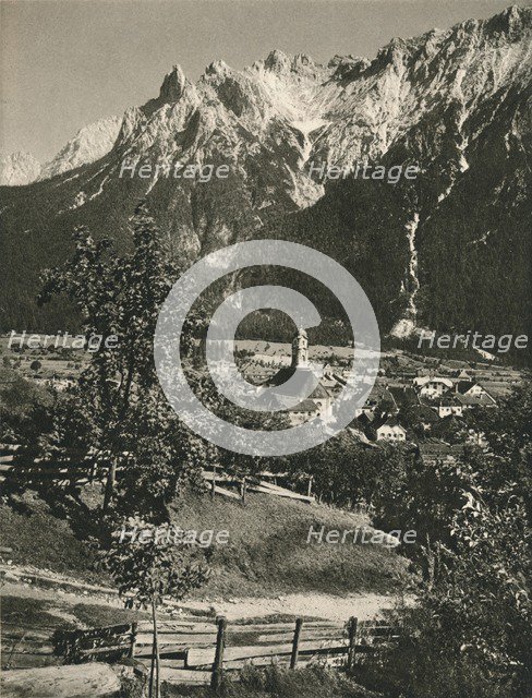 'Mittenwald: Karwendel-Gebirge', 1931. Artist: Kurt Hielscher.