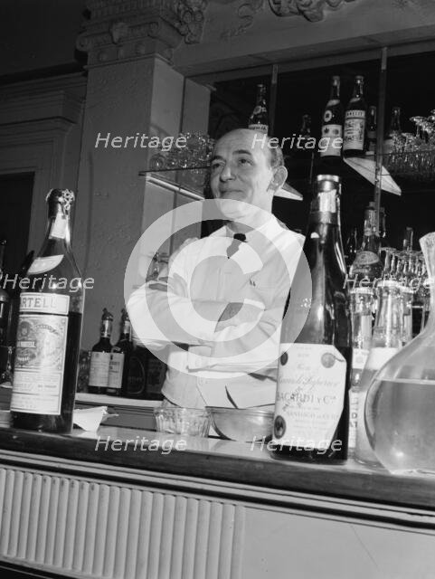 Portrait of Joe Helbock, Charlie's Tavern, New York, N.Y., ca. Mar. 1947. Creator: William Paul Gottlieb.