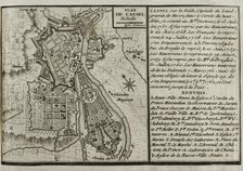 Seven Years War (1756-1763): Map of Cassel, 1757-1762 (1765). Creator: Jean de Beaurain.