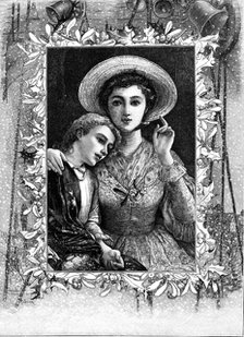 Christmas Bells, drawn by Miss M. Walker, 1883. Creator: R. Taylor.