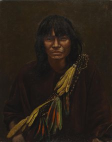 Zaparo Indian, ca. 1890-1892. Creator: Unknown.