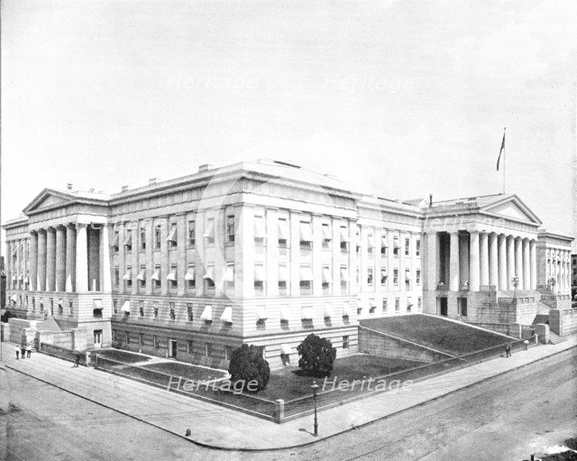 Patent Office, Washington DC, USA, c1900. Creator: Unknown.