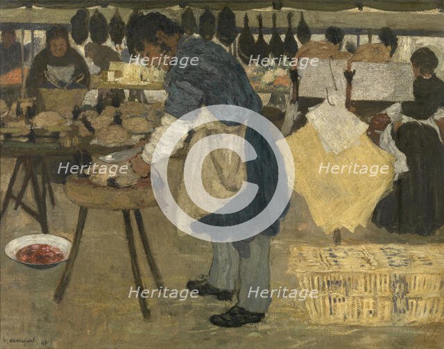 The Poulterer, 1897. Creator: Henri Evenepoel.