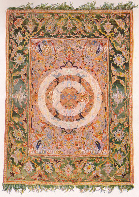 'A Polonaise Rug from Persia', c1630, (1923). Artist: Unknown.