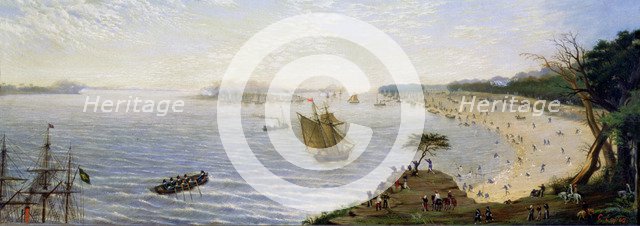 Surprise at the vanguard of the Estero army, 1866.