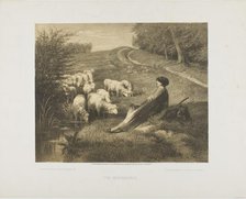 The Shepherdess, 1871. Creator: Joseph Foxcroft Cole.