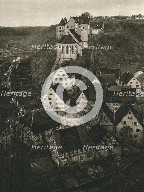 'Haigerloch near Hechingen', 1931. Artist: Kurt Hielscher.